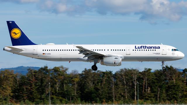 D-AISU:Airbus A321:Lufthansa